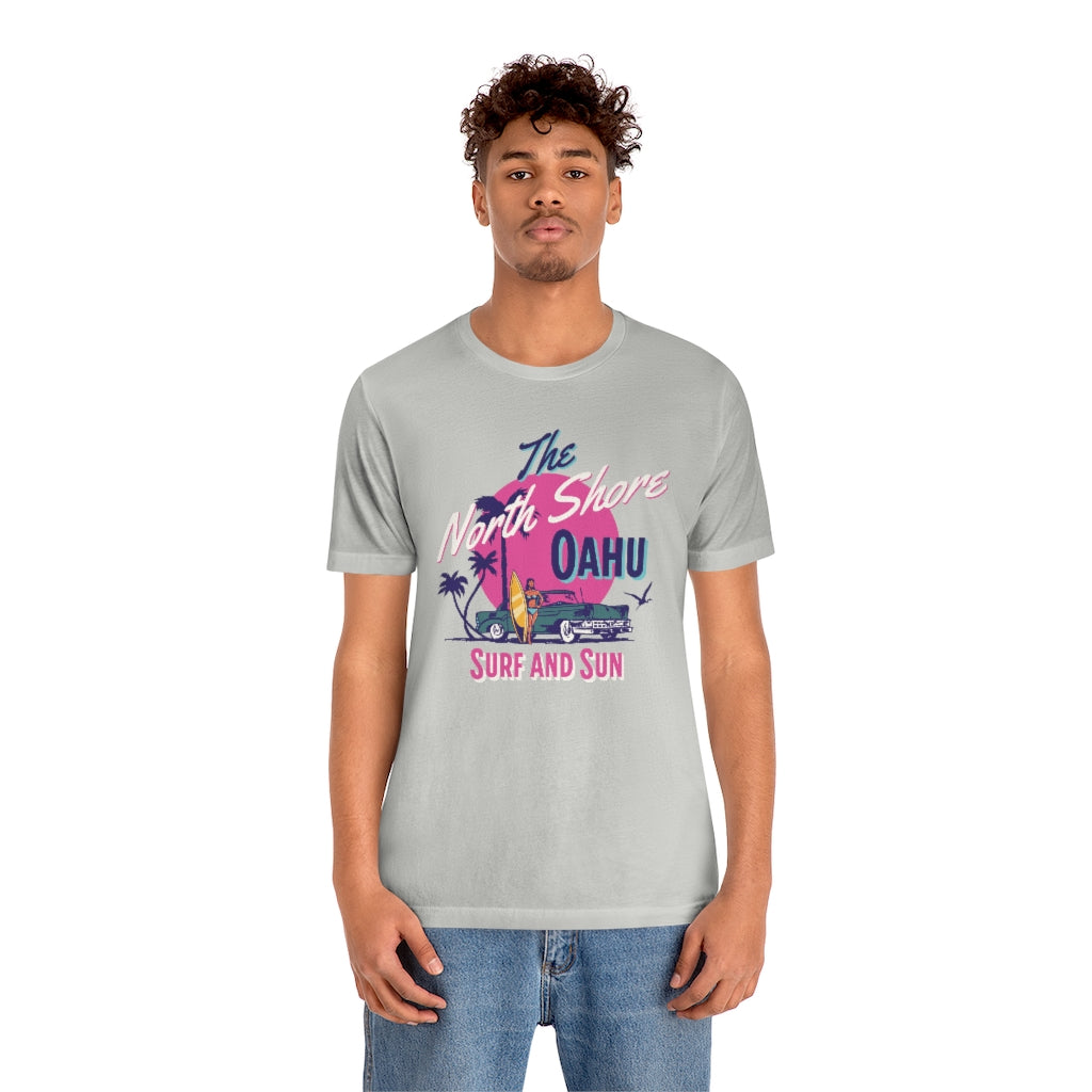 The North Shore Oahu Unisex Jersey Short Sleeve Tee