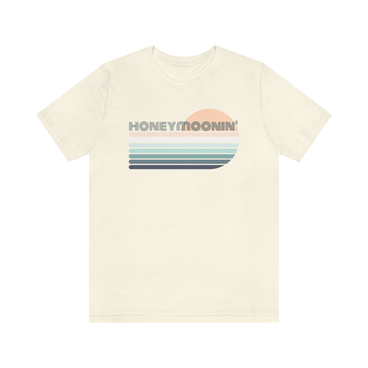 Honeymoonin' Retro Unisex Tee