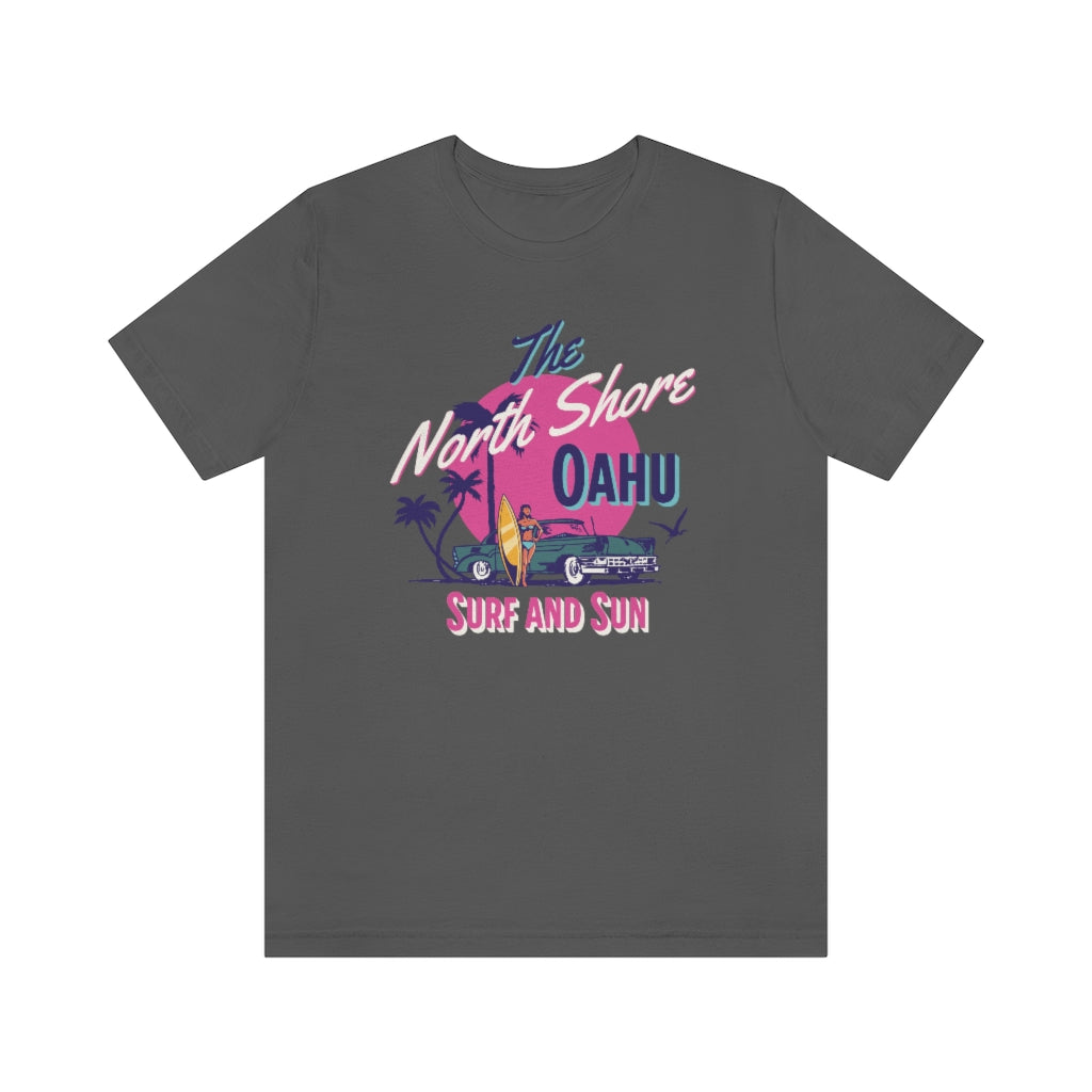 The North Shore Oahu Unisex Jersey Short Sleeve Tee