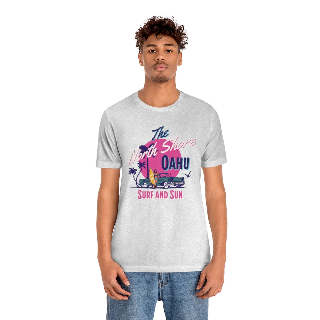 The North Shore Oahu Unisex Jersey Short Sleeve Tee