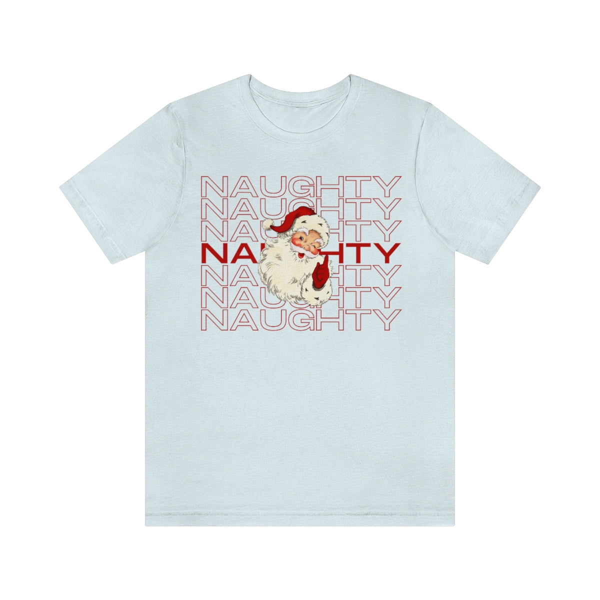 Naughty Retro Santa Shirt