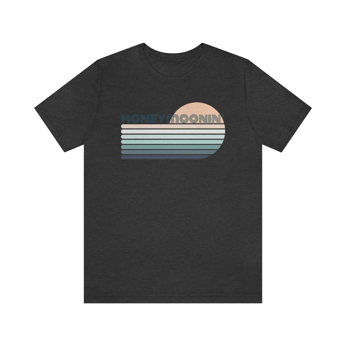 Honeymoonin' Retro Unisex Tee