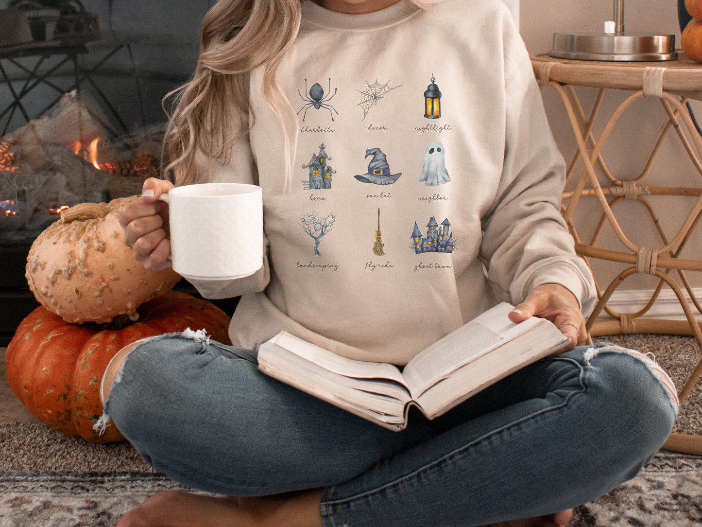 Witch Cottagecore Stuff, Unisex Heavy Blend™ Crewneck Sweatshirt
