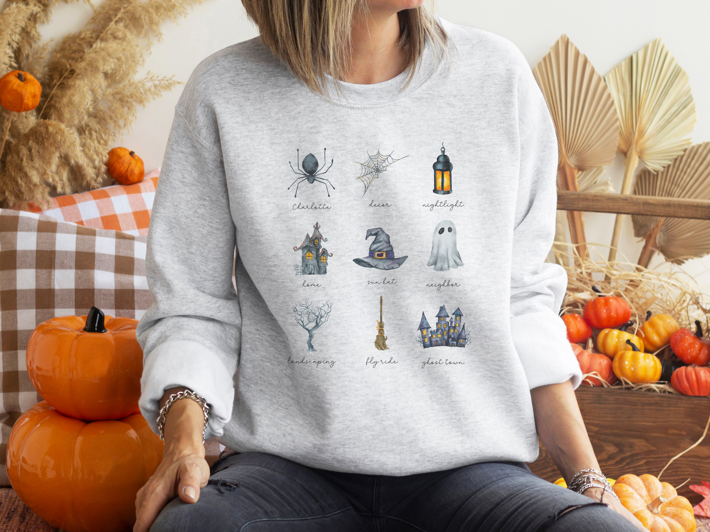 Witch Cottagecore Stuff, Unisex Heavy Blend™ Crewneck Sweatshirt