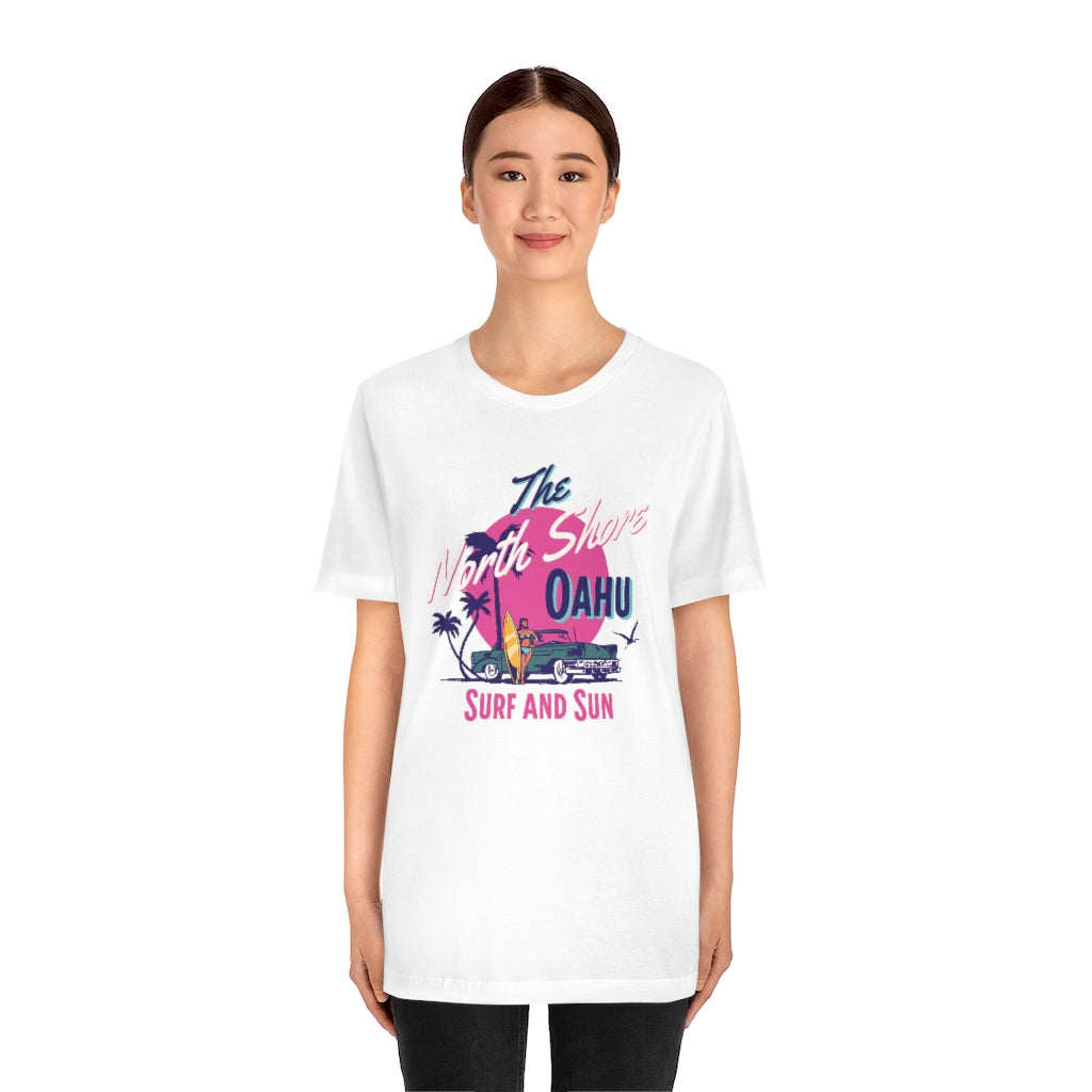 The North Shore Oahu Unisex Jersey Short Sleeve Tee