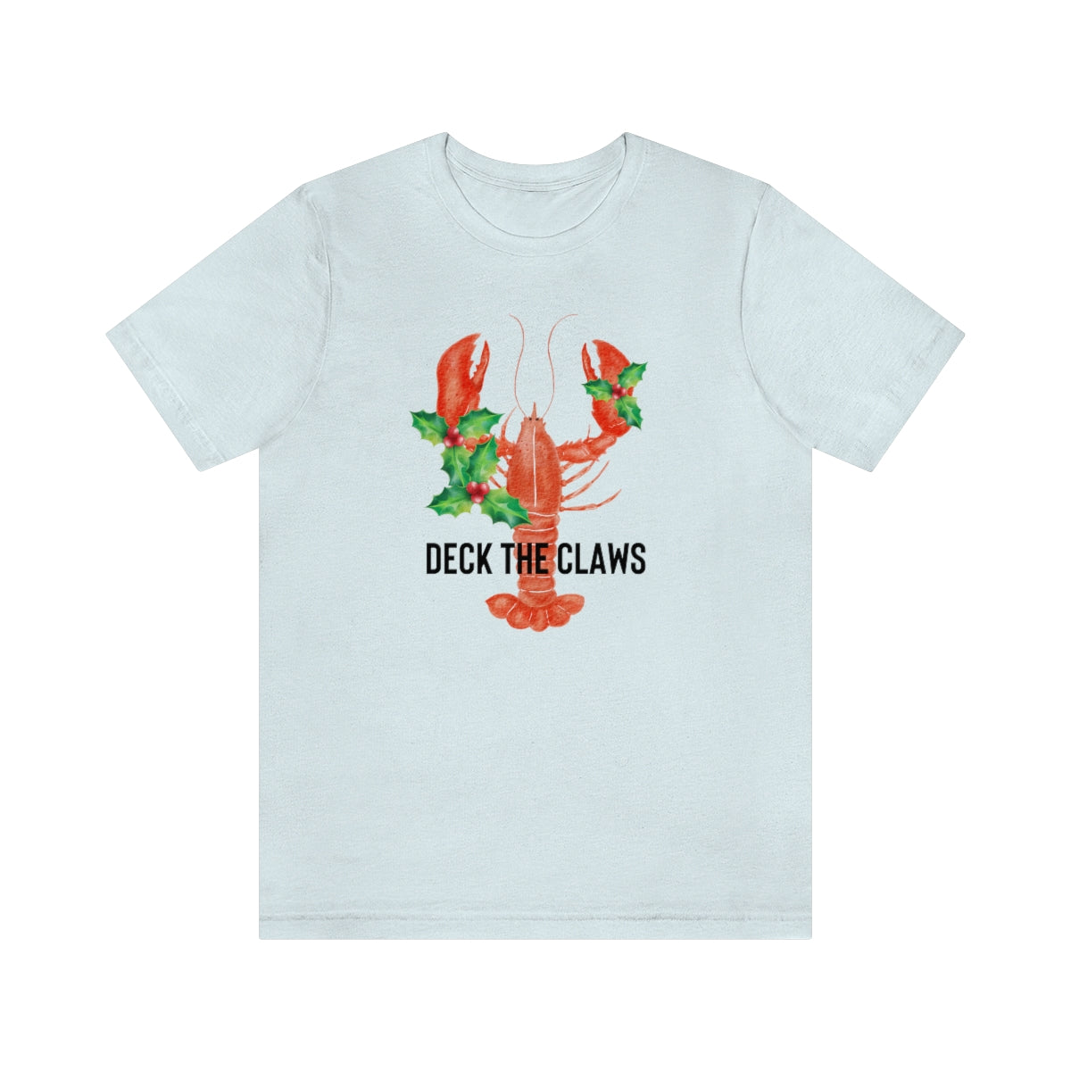 Deck the Claws Lobster Beach Christmas Shirt Unisex Ugly Christmas