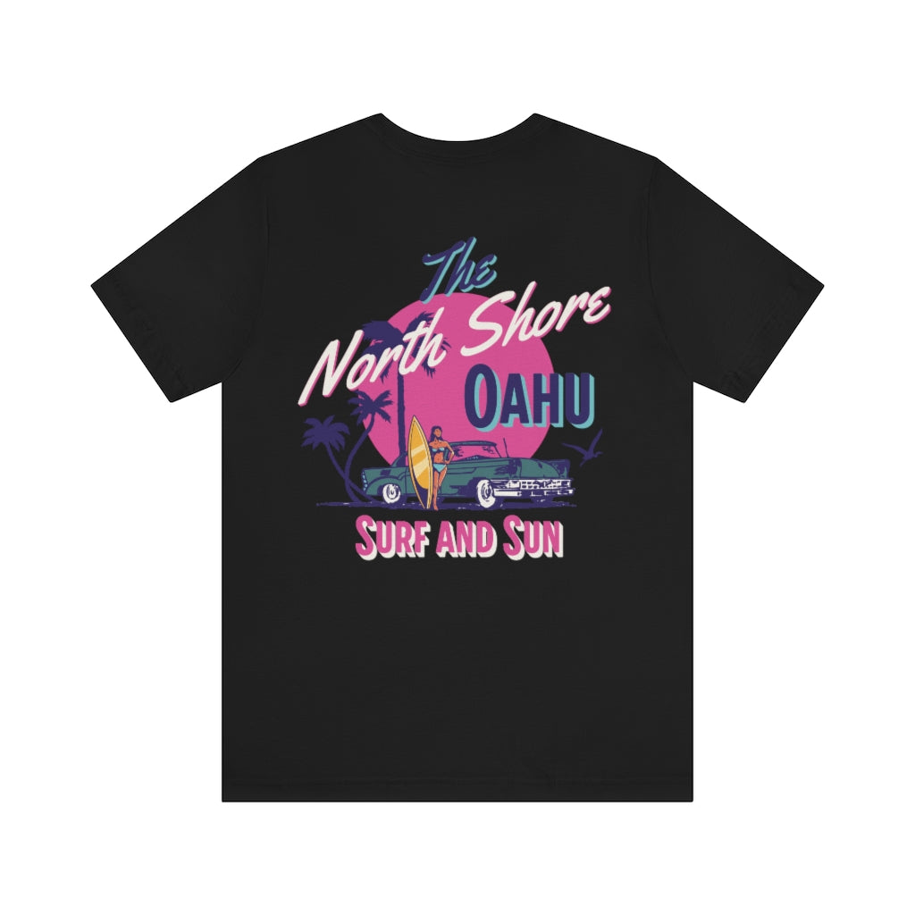 The North Shore Oahu Unisex Jersey Short Sleeve Tee