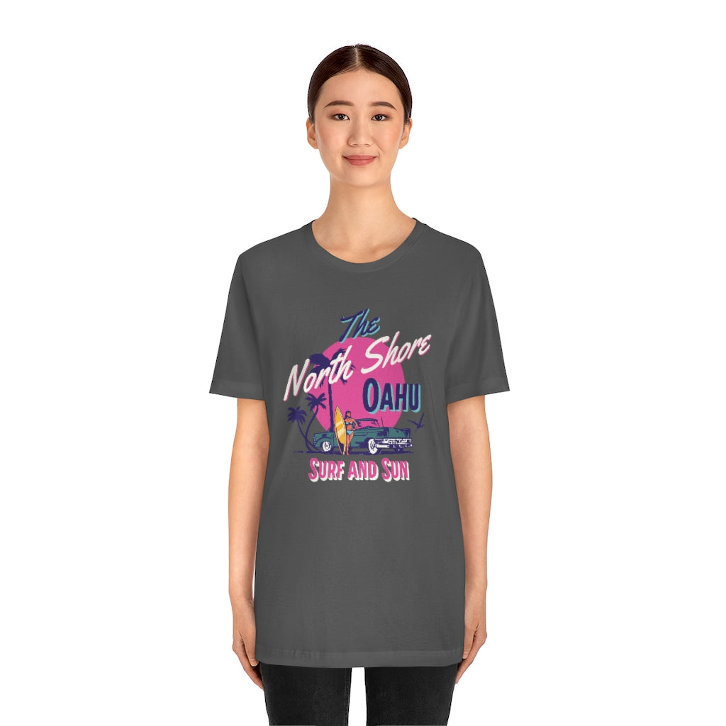 The North Shore Oahu Unisex Jersey Short Sleeve Tee