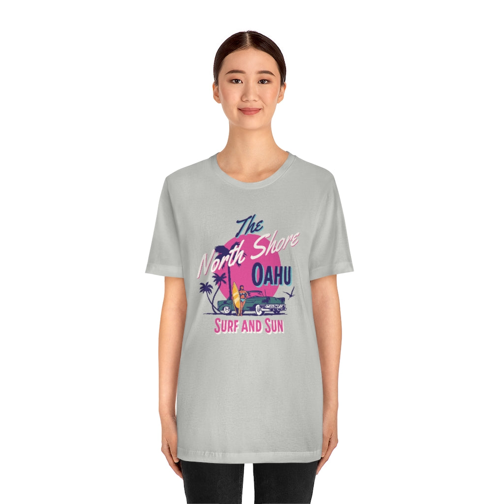 The North Shore Oahu Unisex Jersey Short Sleeve Tee