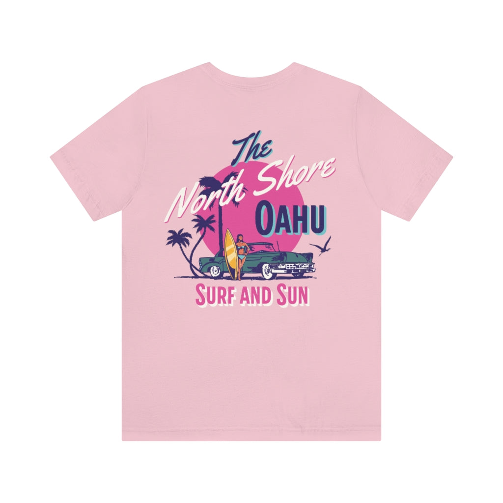 The North Shore Oahu Unisex Jersey Short Sleeve Tee