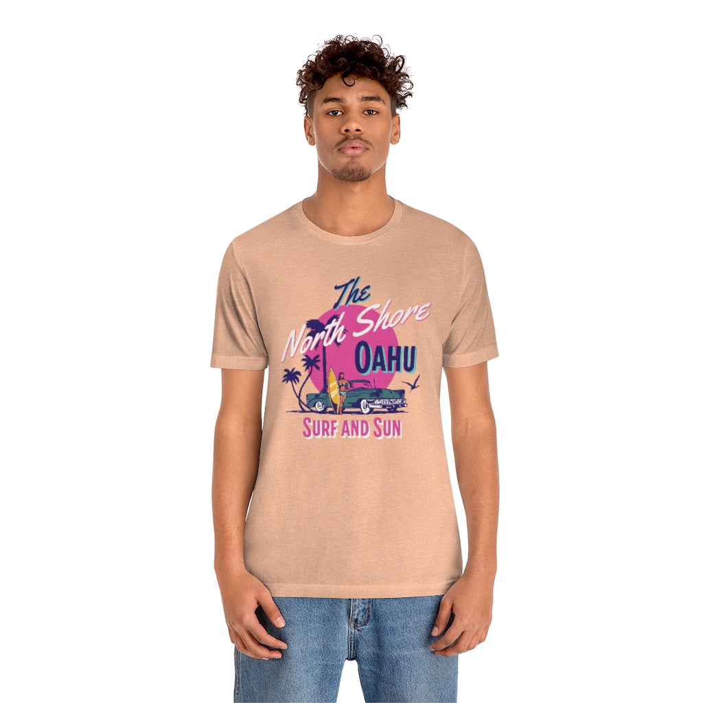 The North Shore Oahu Unisex Jersey Short Sleeve Tee