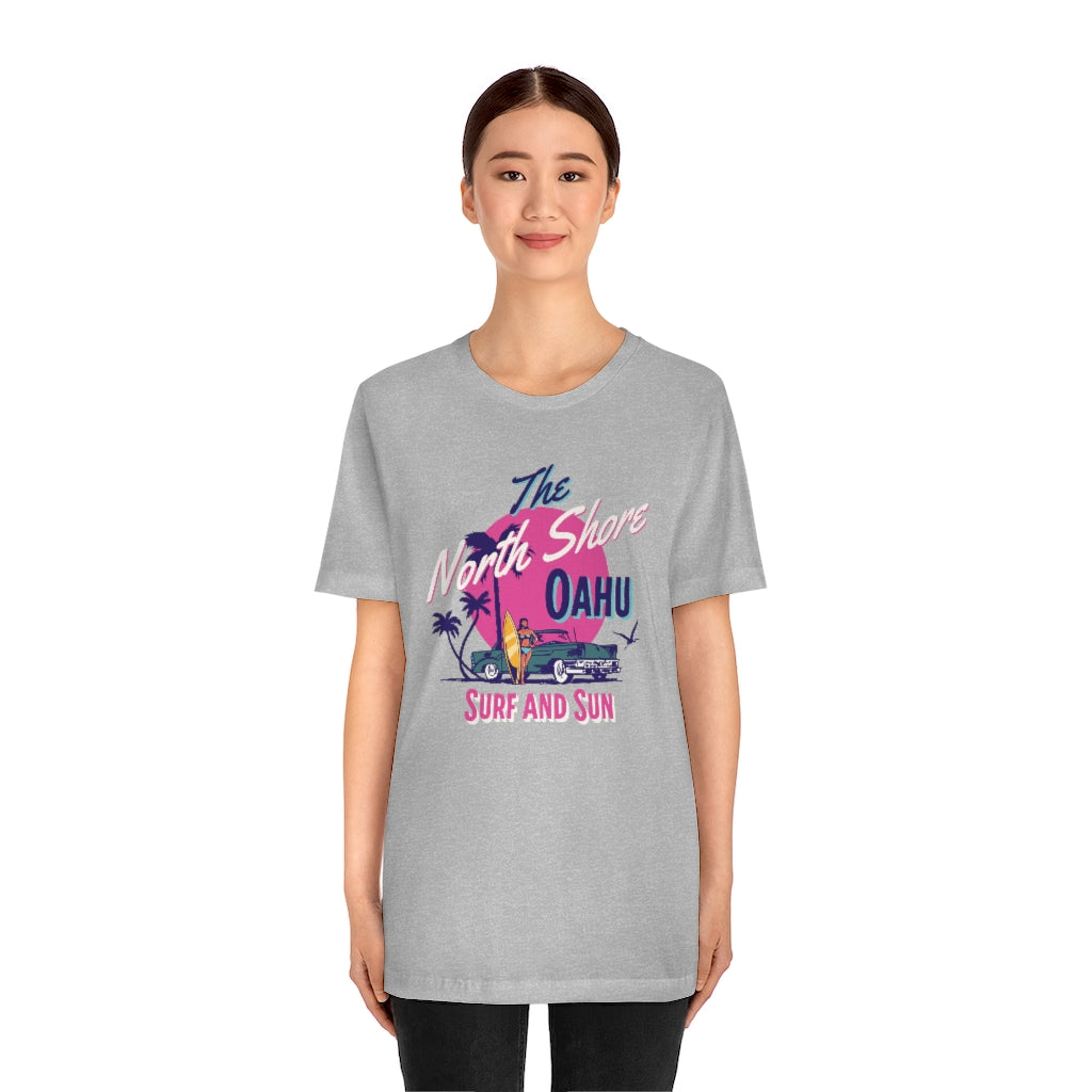 The North Shore Oahu Unisex Jersey Short Sleeve Tee