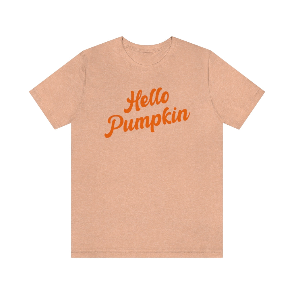 Hello Pumpkin Shirt, Retro Tee