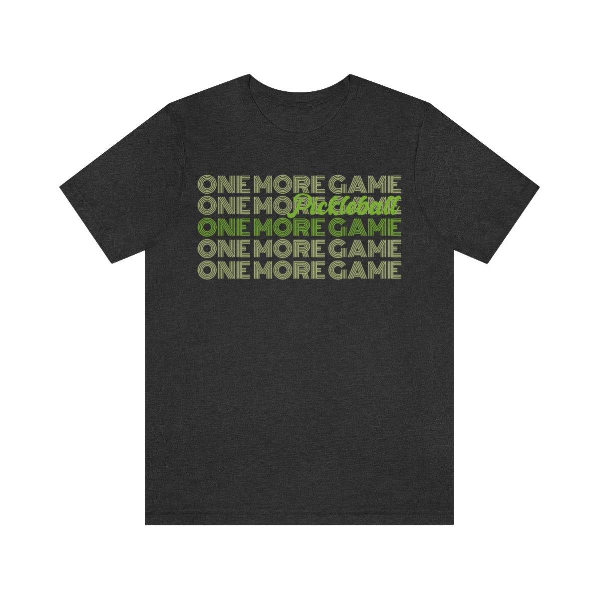Pickleball One More Game Retro Shirt