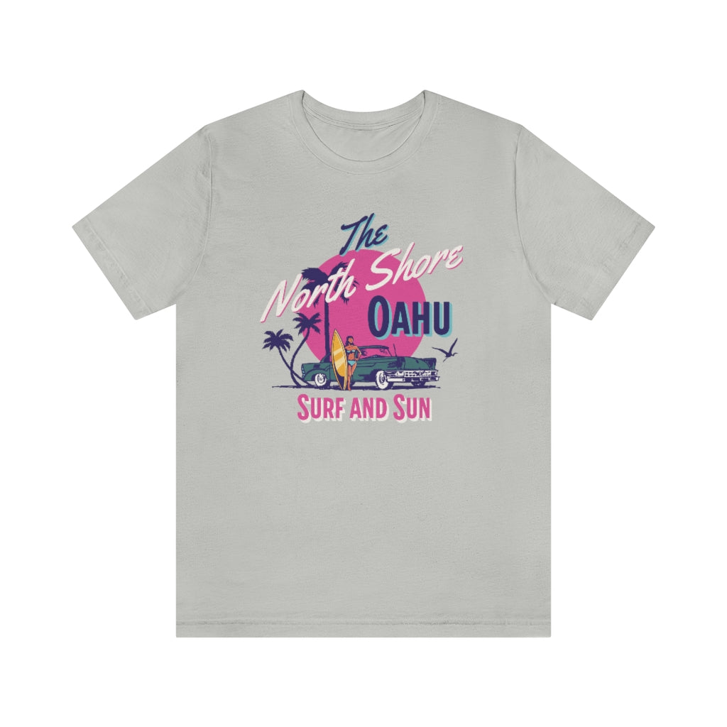 The North Shore Oahu Unisex Jersey Short Sleeve Tee