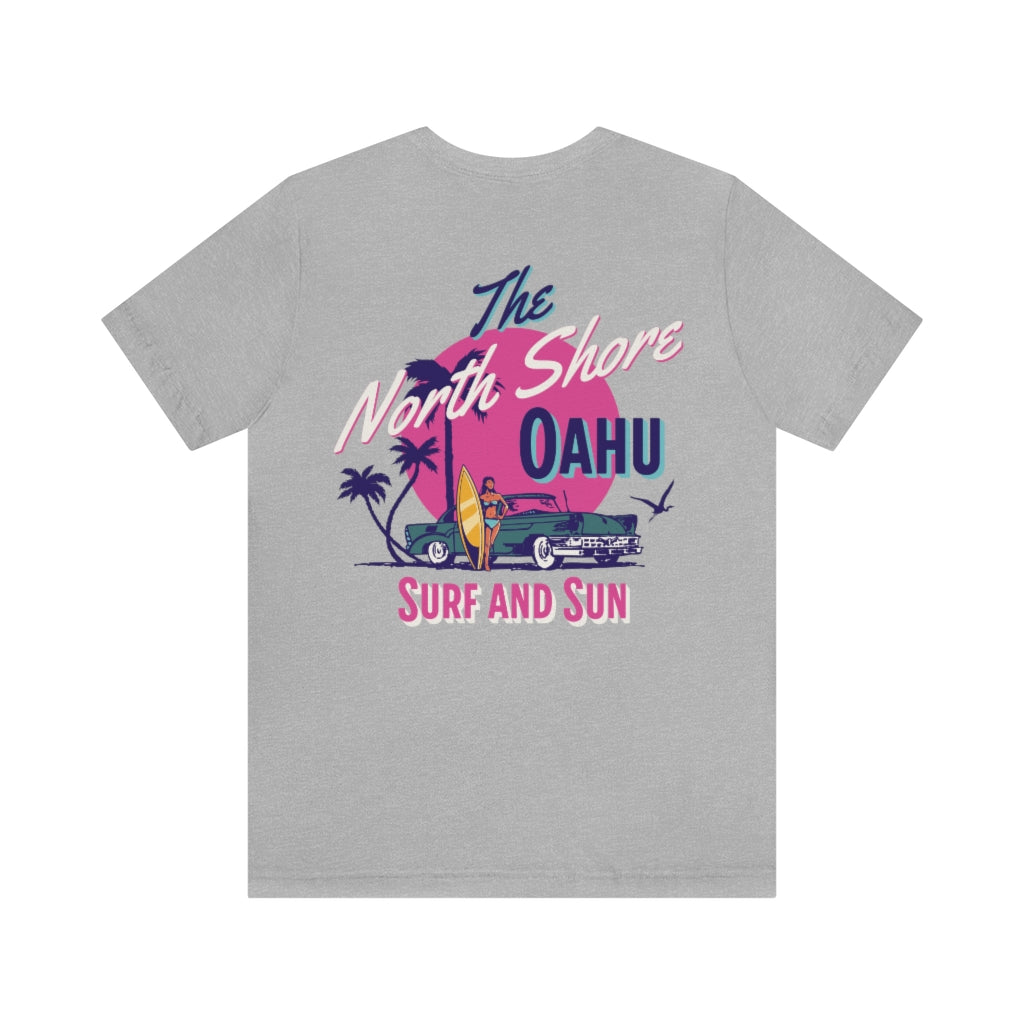 The North Shore Oahu Unisex Jersey Short Sleeve Tee