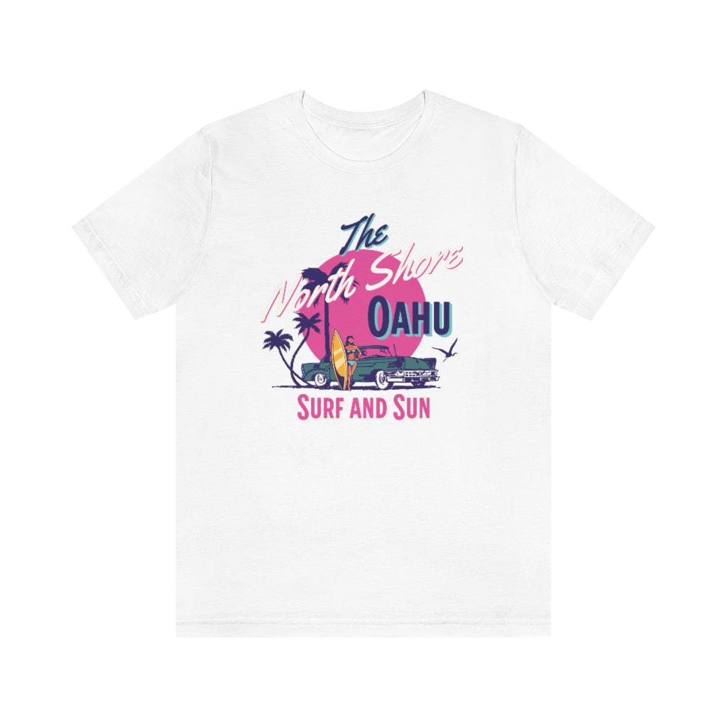 The North Shore Oahu Unisex Jersey Short Sleeve Tee