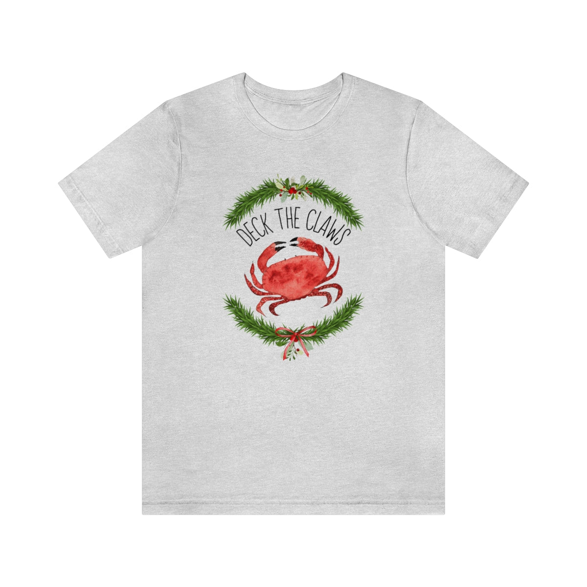 Deck The Claws Holiday Crab Shirt