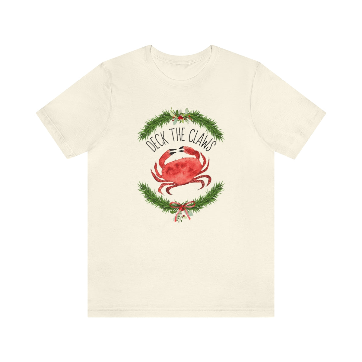 Deck The Claws Holiday Crab Shirt