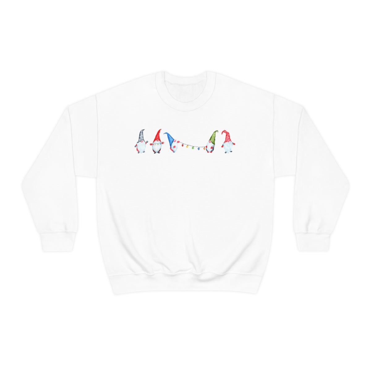 Christmas Lights Gnome Sweatshirt