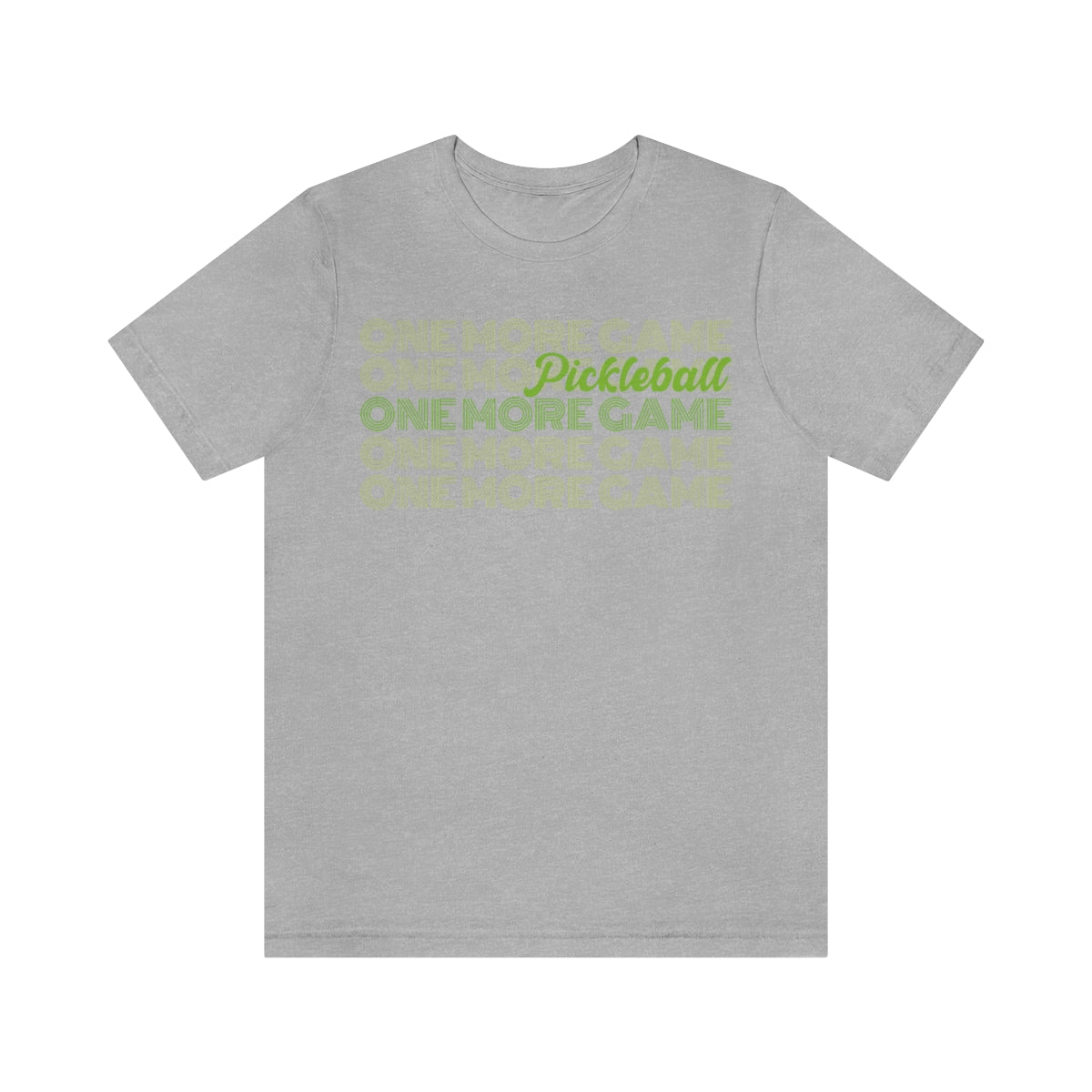 Pickleball One More Game Retro Shirt