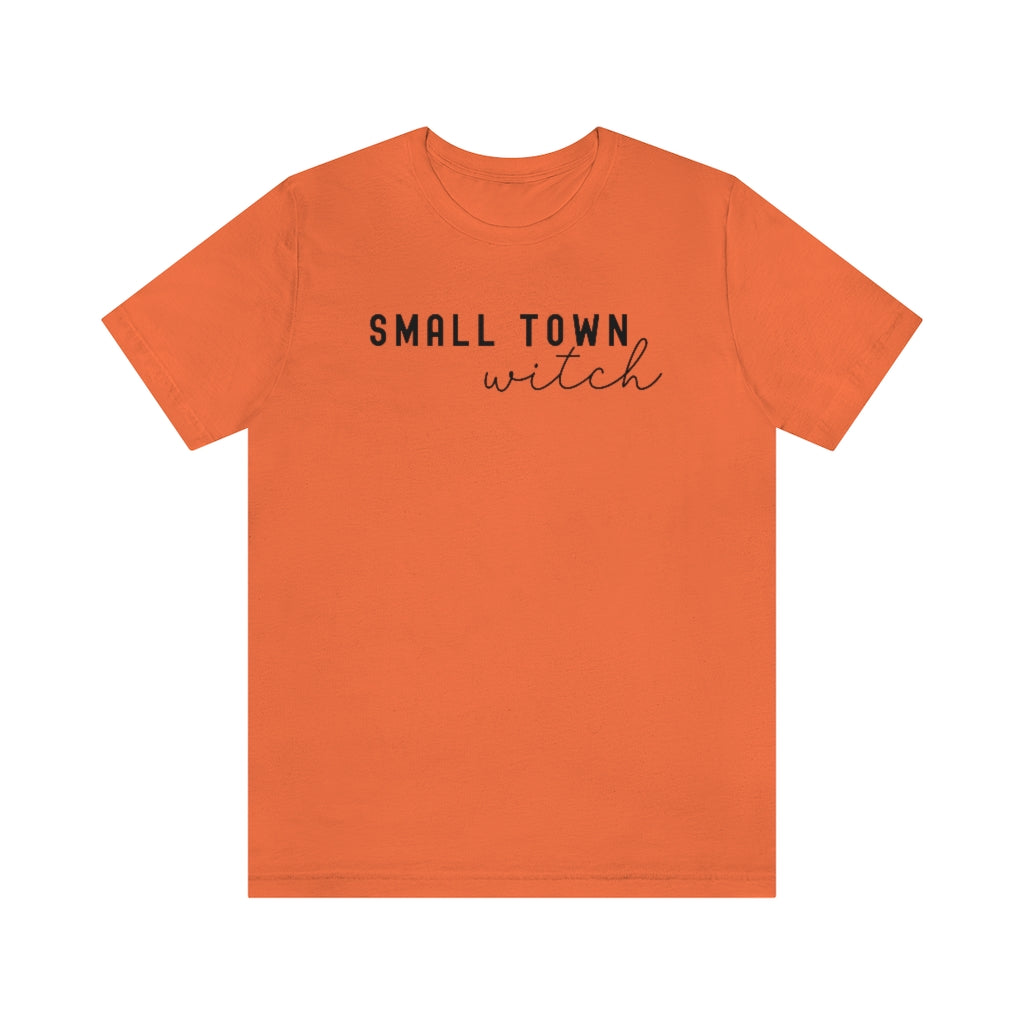 Small Town Witch Shirt, Cute Halloween T Shirt