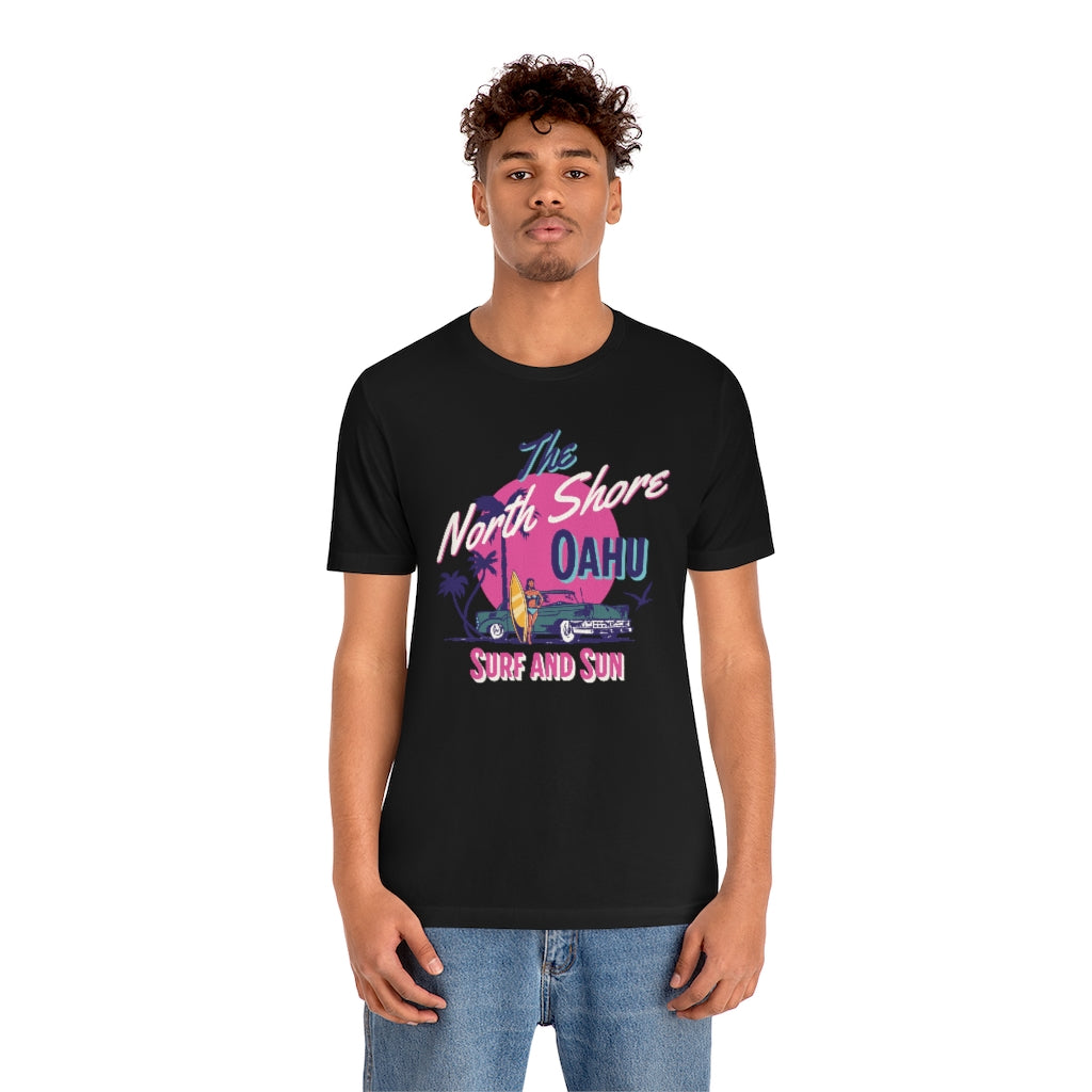 The North Shore Oahu Unisex Jersey Short Sleeve Tee