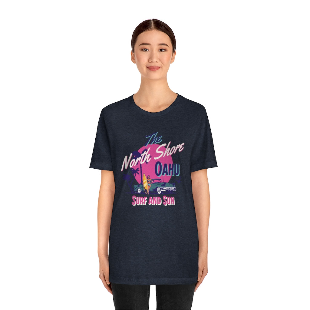 The North Shore Oahu Unisex Jersey Short Sleeve Tee