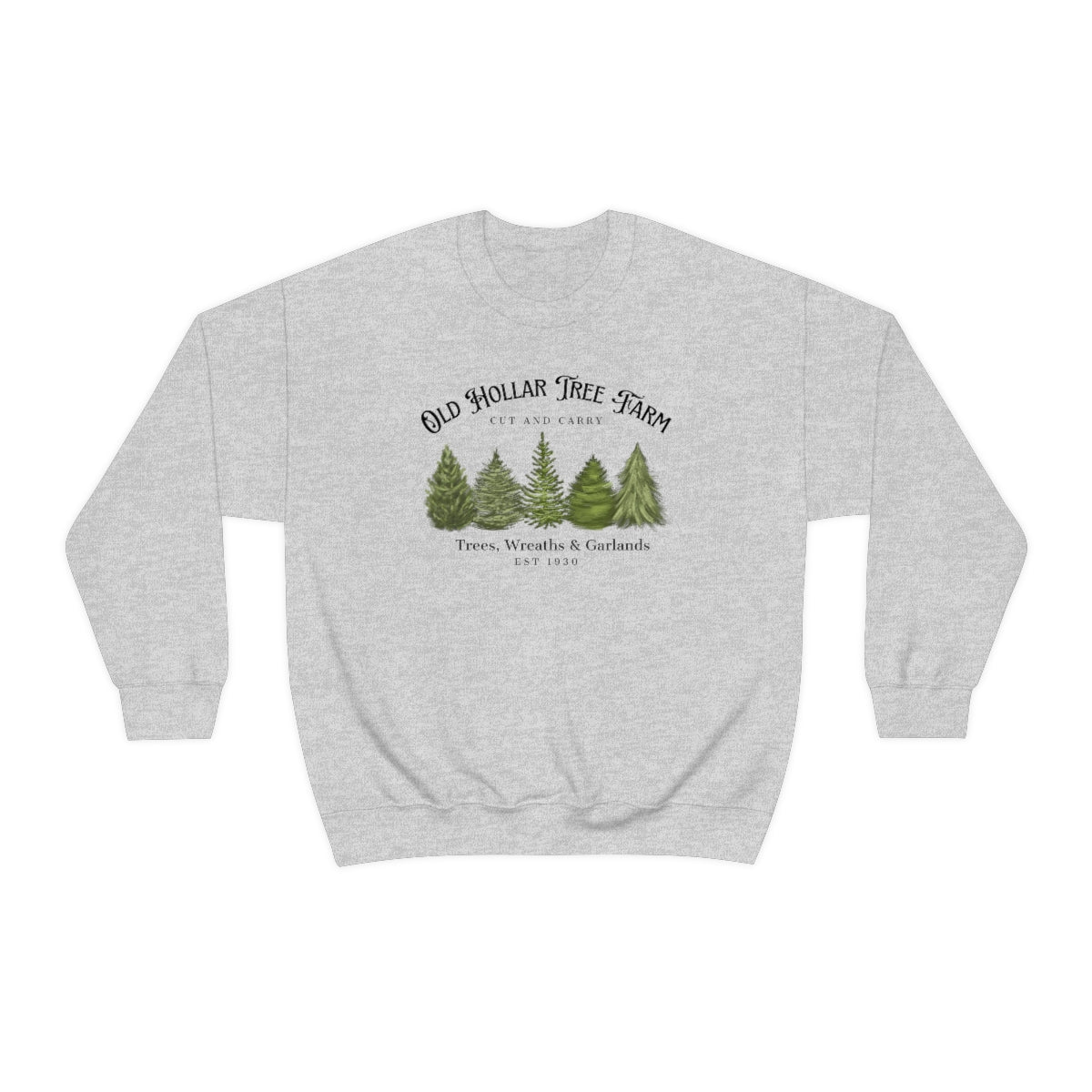 Farm Fresh Trees Crewneck Sweatshirt