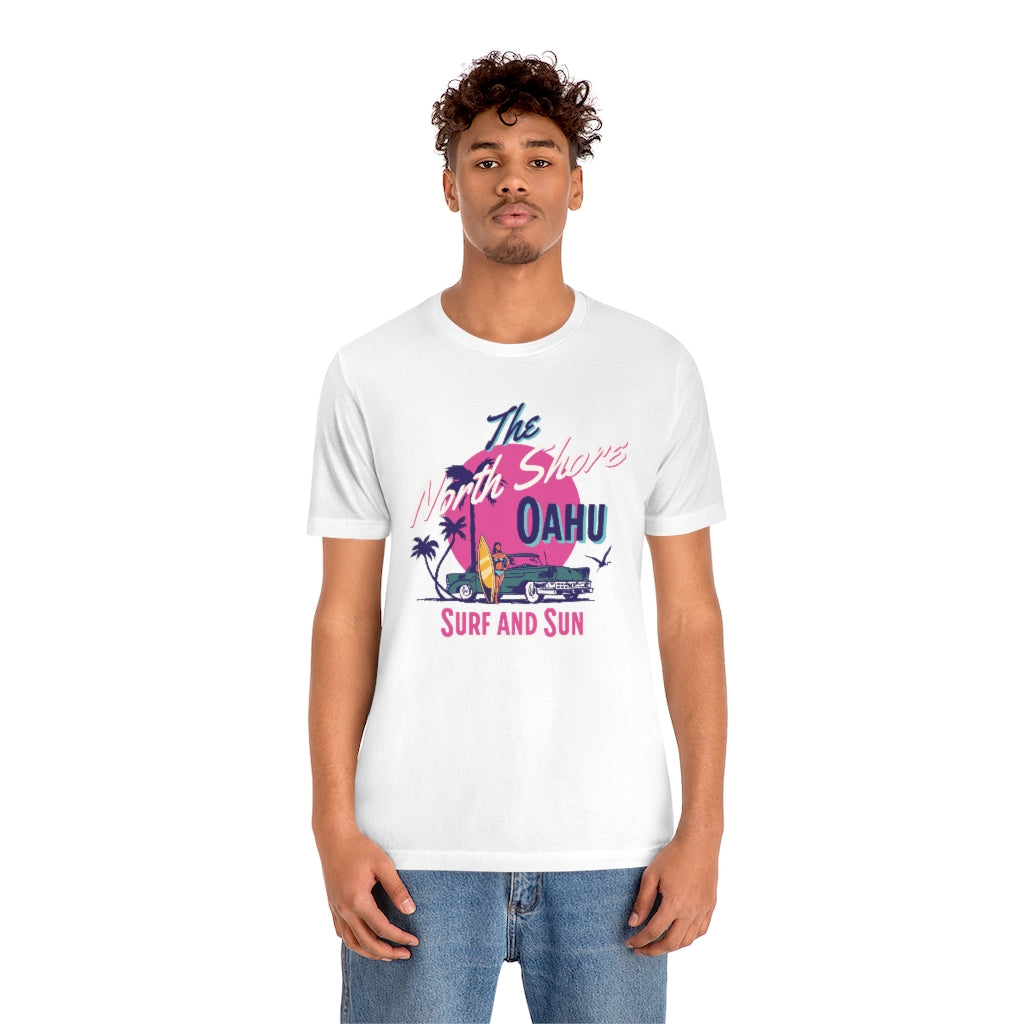 The North Shore Oahu Unisex Jersey Short Sleeve Tee