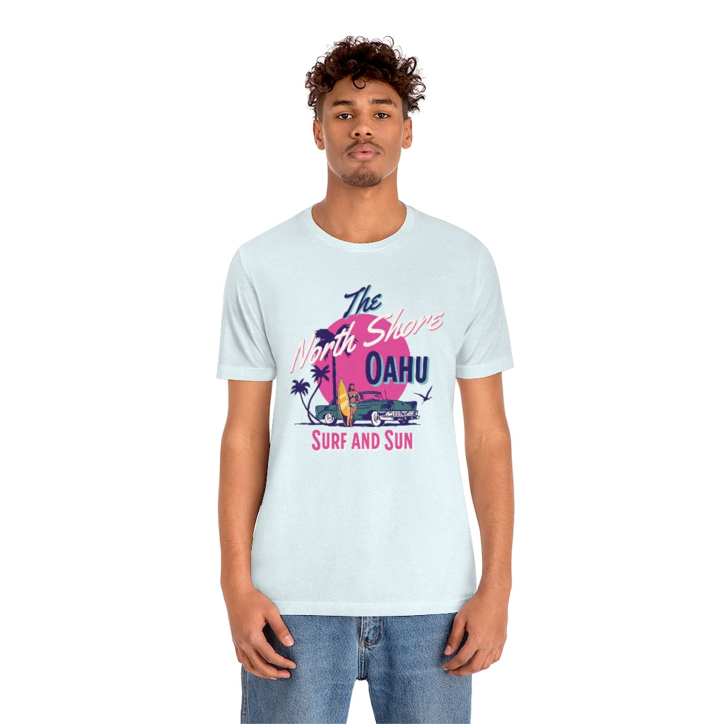 The North Shore Oahu Unisex Jersey Short Sleeve Tee
