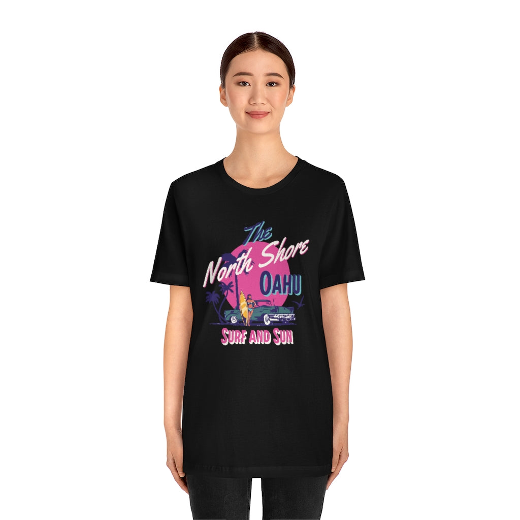 The North Shore Oahu Unisex Jersey Short Sleeve Tee
