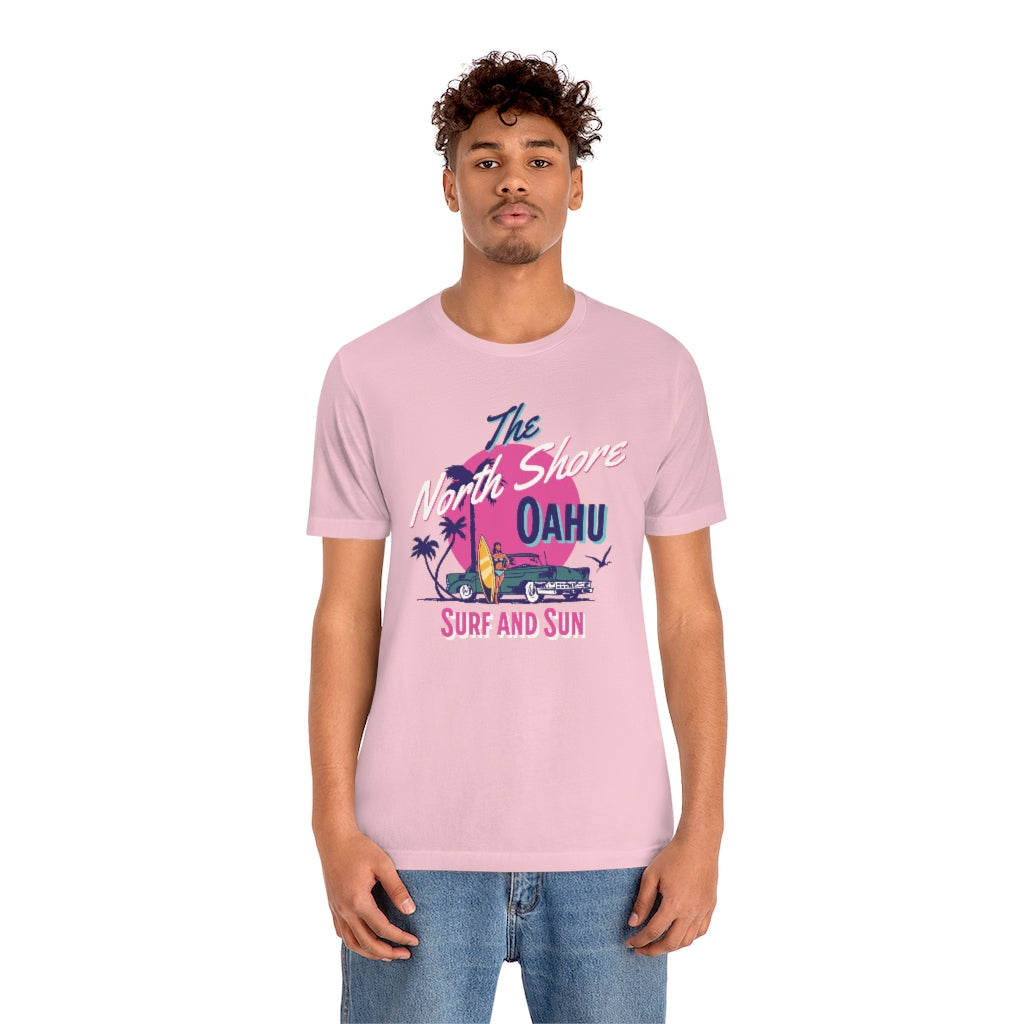 The North Shore Oahu Unisex Jersey Short Sleeve Tee