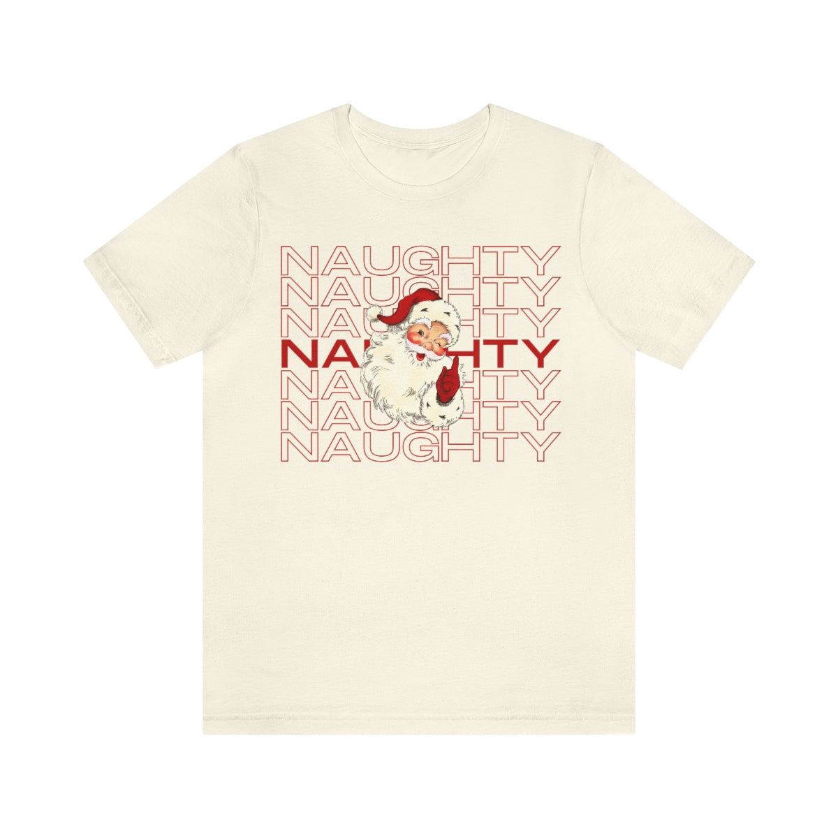 Naughty Retro Santa Shirt