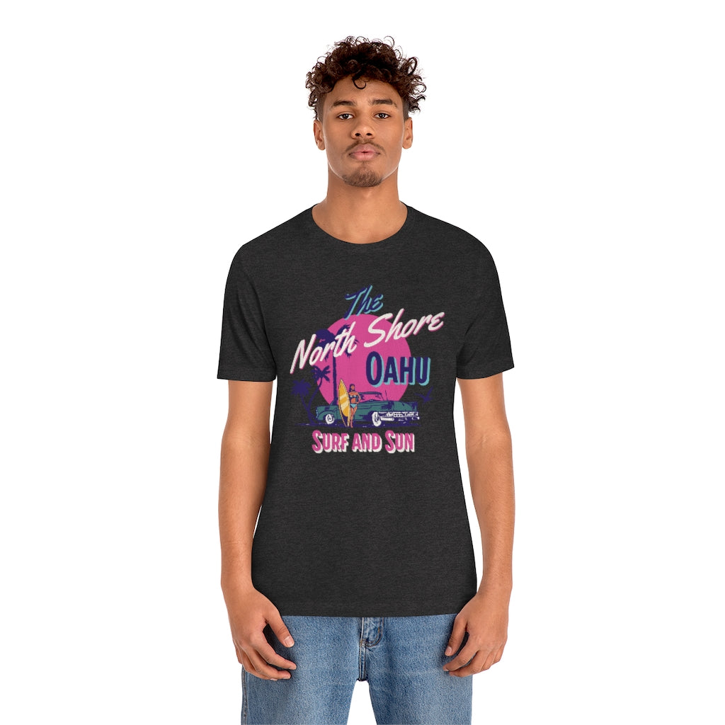 The North Shore Oahu Unisex Jersey Short Sleeve Tee