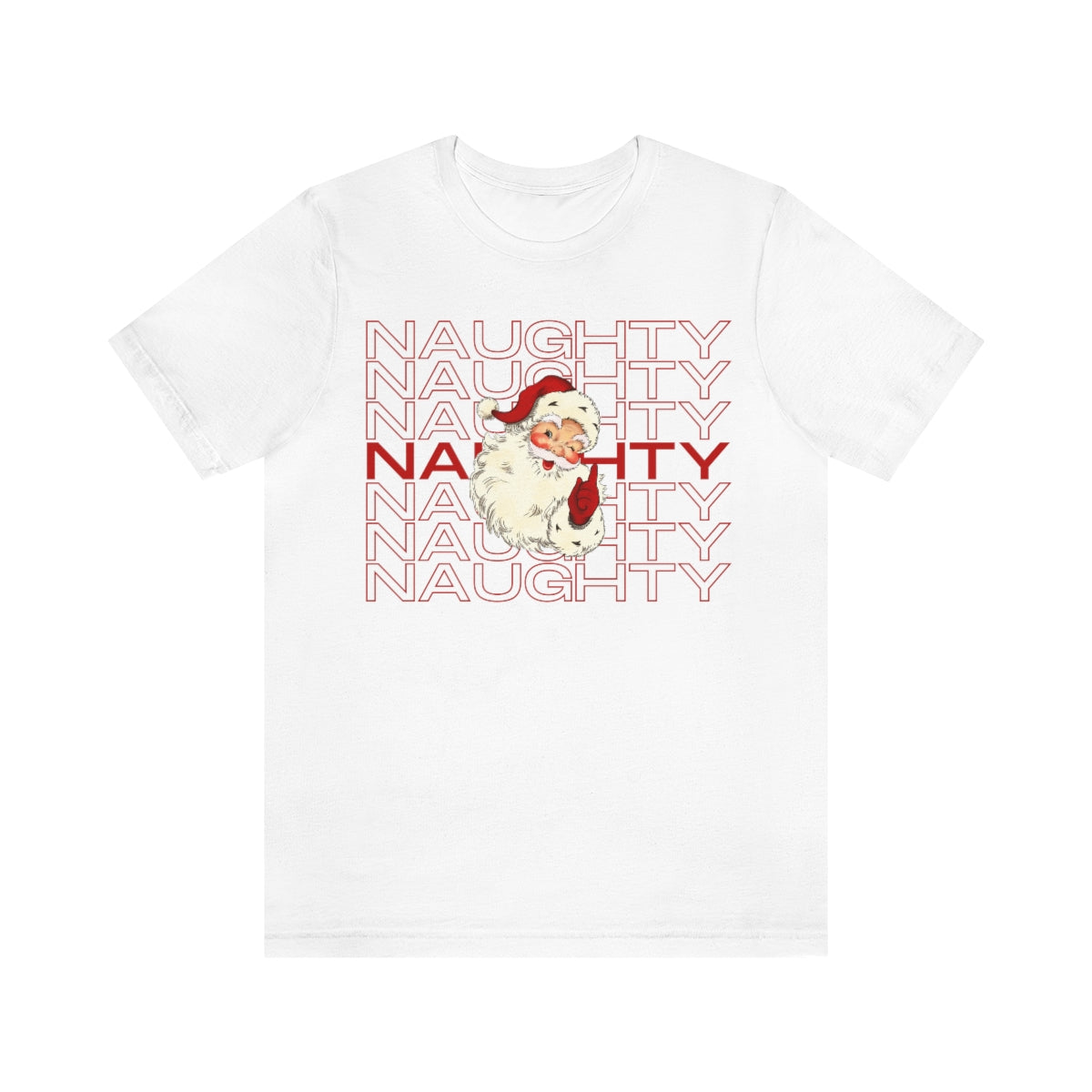 Naughty Retro Santa Shirt