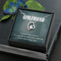 True Crime Junkie Gift for Girlfriend Heart Pendant Necklace