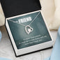 True Crime Junkie Gift for Friend Heart Pendant Necklace