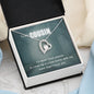 True Crime Junkie Gift for Cousin Heart Pendant Necklace