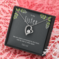 We Are Sisters Connect By The Heart, Pendant Necklace
