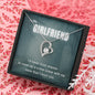 True Crime Junkie Gift for Girlfriend Heart Pendant Necklace