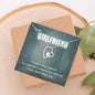 True Crime Junkie Gift for Girlfriend Heart Pendant Necklace