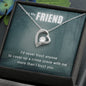 True Crime Junkie Gift for Friend Heart Pendant Necklace