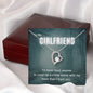 True Crime Junkie Gift for Girlfriend Heart Pendant Necklace