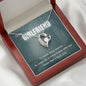 True Crime Junkie Gift for Girlfriend Heart Pendant Necklace