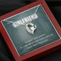 True Crime Junkie Gift for Girlfriend Heart Pendant Necklace