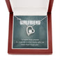 True Crime Junkie Gift for Girlfriend Heart Pendant Necklace