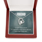 True Crime Junkie Gift for Friend Heart Pendant Necklace