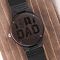 Engraved Wooden Watch for Your No. 1 Dad