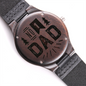 Engraved Wooden Watch for Your No. 1 Dad